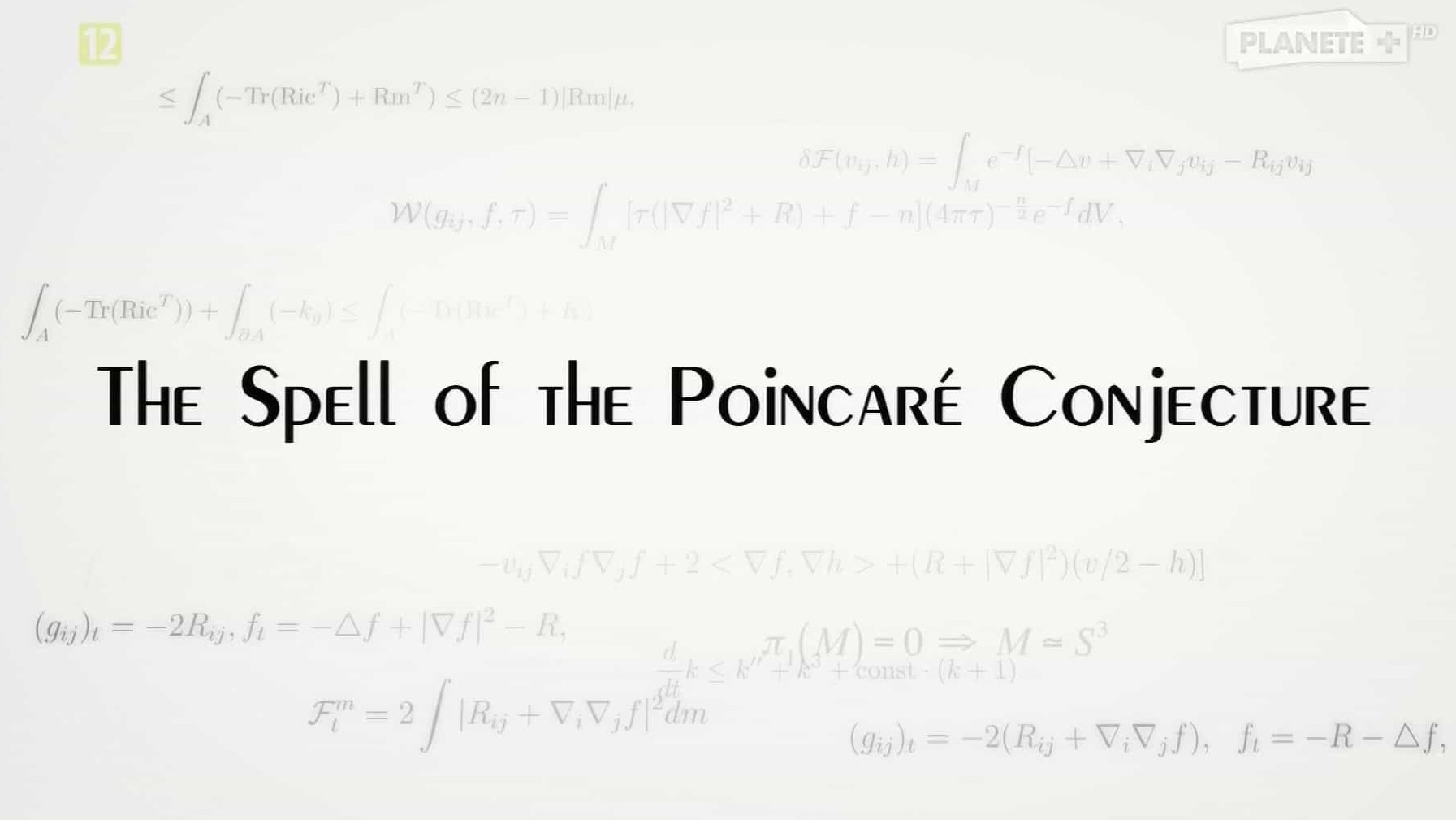 PBS纪录片《追寻宇宙的形状：庞加莱猜想 The Spell of the Poincare Conjecture 2008》英俄双语外挂中字 1080i高清下载
