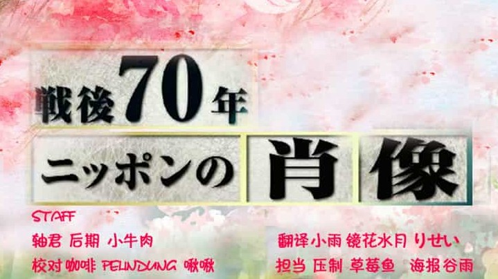 NHK纪录片《战后70年：日本肖像 经济与外交篇 2015》全5集 日语内嵌中日双字 1080P 下载