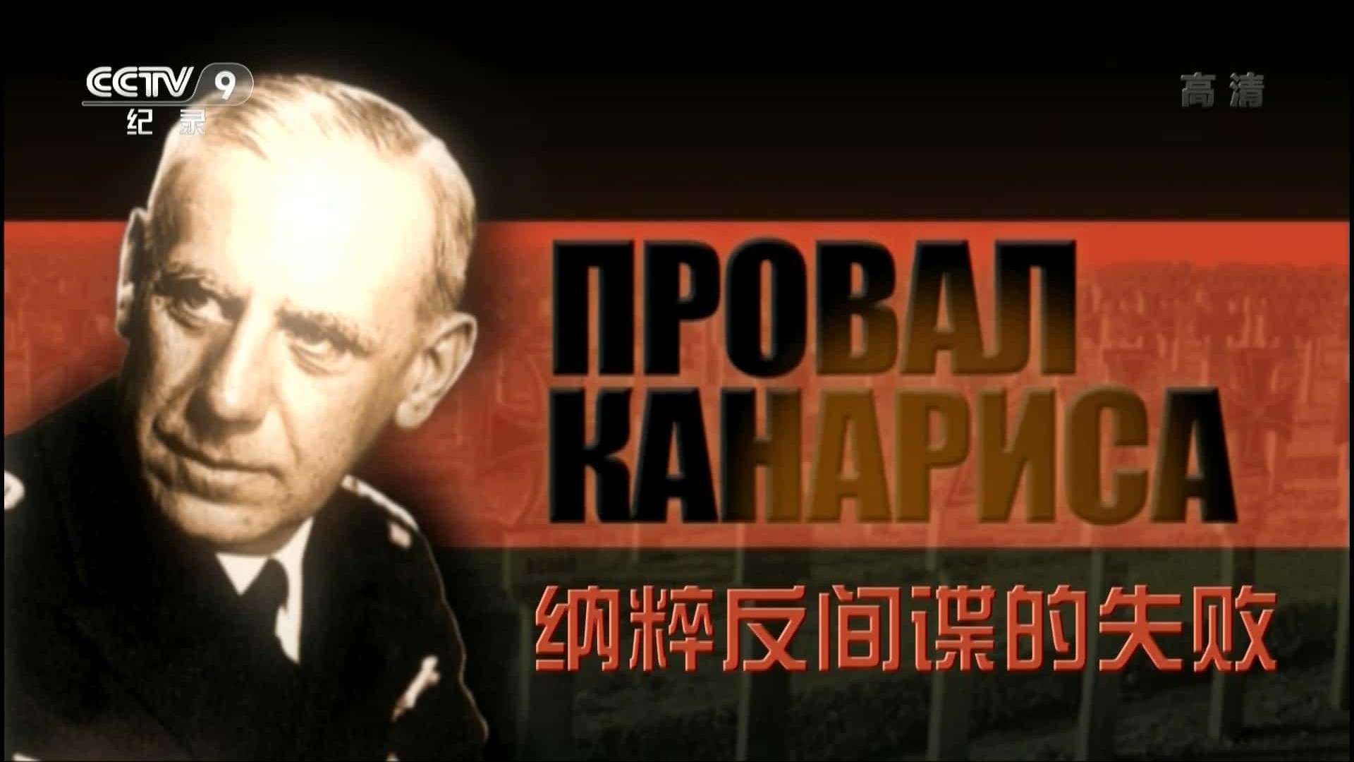 央视纪录片《纳粹反间谍的失败 2011》国语中字 1080i高清下载