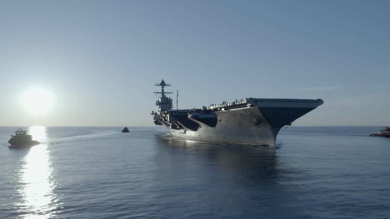 探索频道《不可能的工程：世界最大战舰-美国福特级航母 Impossible Engineering：US Navys Aircraft Carrier》全1集 英语英字 720P高清网盘下载 