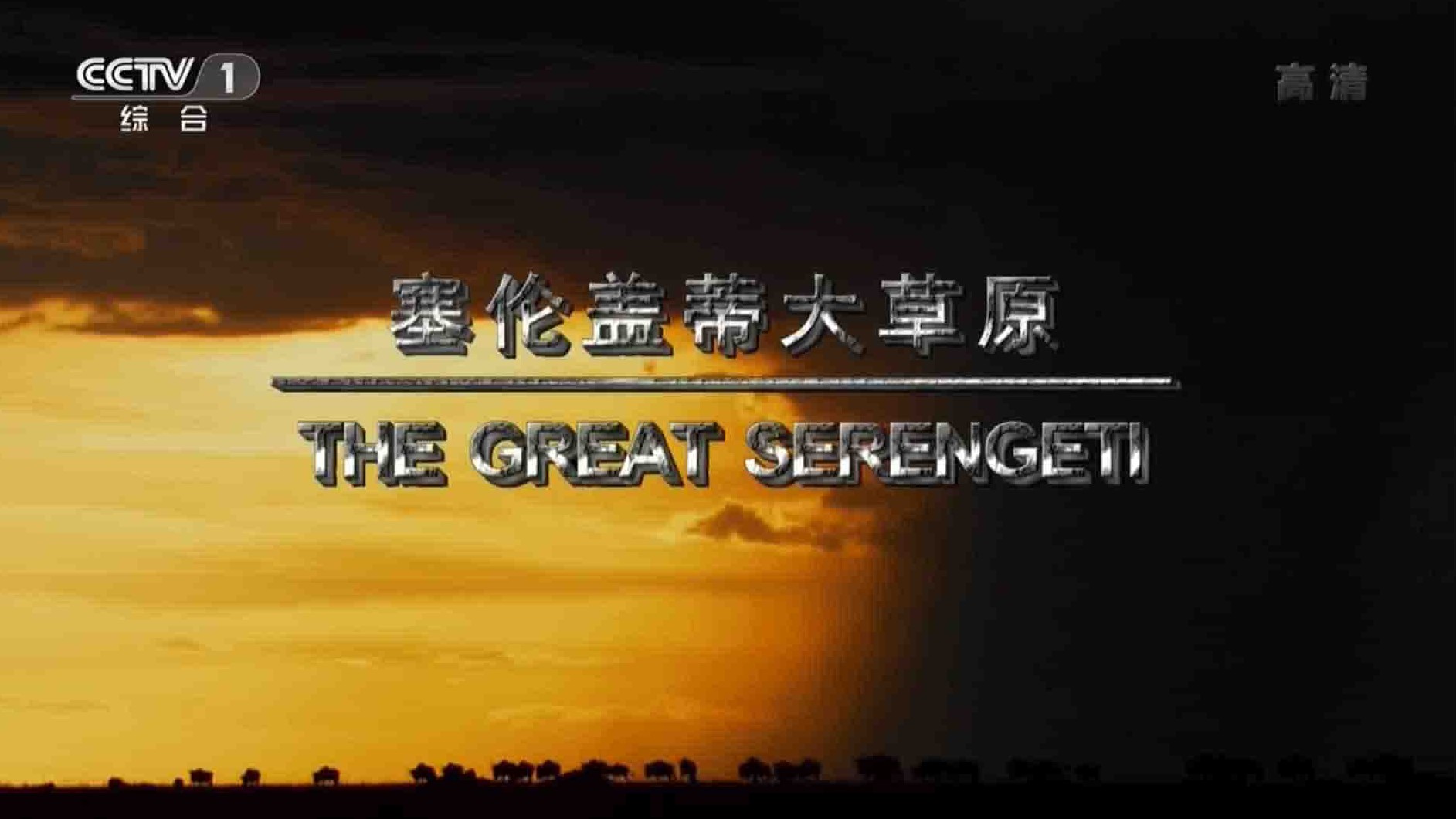 央视纪录片《塞伦盖蒂大草原 The Great Serengeti》全1集 国语中字 1080P高清网盘下载