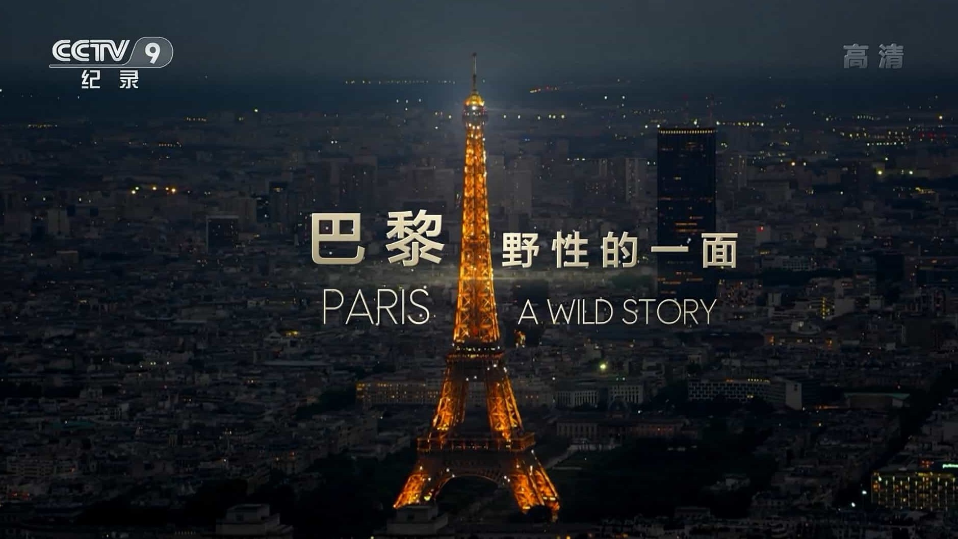 央视纪录片《巴黎:野性的一面 Paris – A Wild Story 2019》全2集 国语中字 1080P高清网盘下载