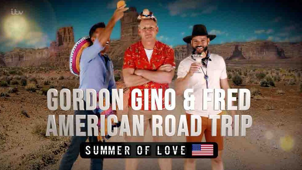 ITV纪录片《戈登、吉诺和弗瑞德: 终极公路之旅 Gordon, Gino & Fred: American Road Trip》第1季全4集 英语中英双字 1080P高清网盘下载