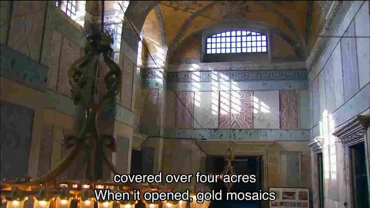 PBS纪录片《圣索菲亚大教堂：伊斯坦布尔的古代之谜 Hagia Sophia Istanbul