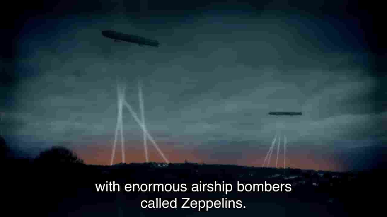 PBS纪录片《齐柏林飞艇袭击 Zeppelin Terror Attack 2014》全1集 英语英字 标清网盘下载