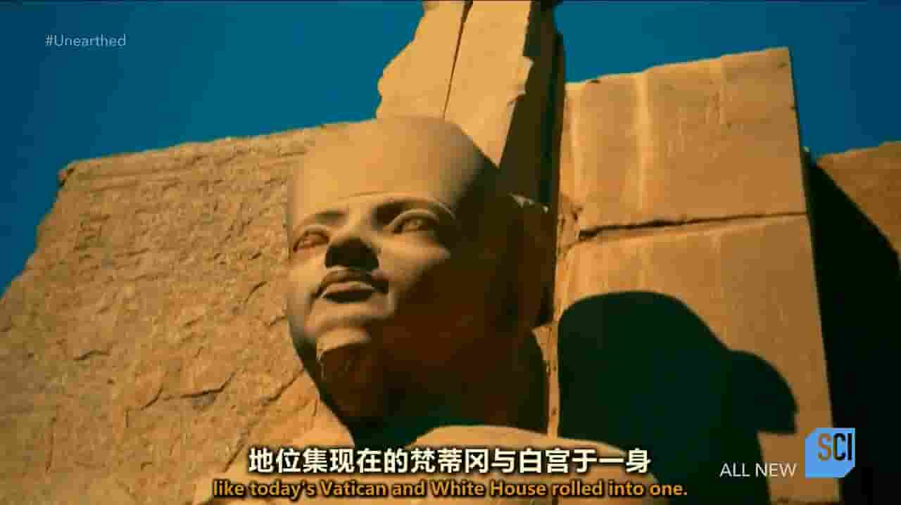 探索频道《揭秘：埃及超级神庙之谜 Unearthed: Mystery of Egypt’s Mega Temple 2017》全1集 英语内嵌中英双字 720P高清网盘下载