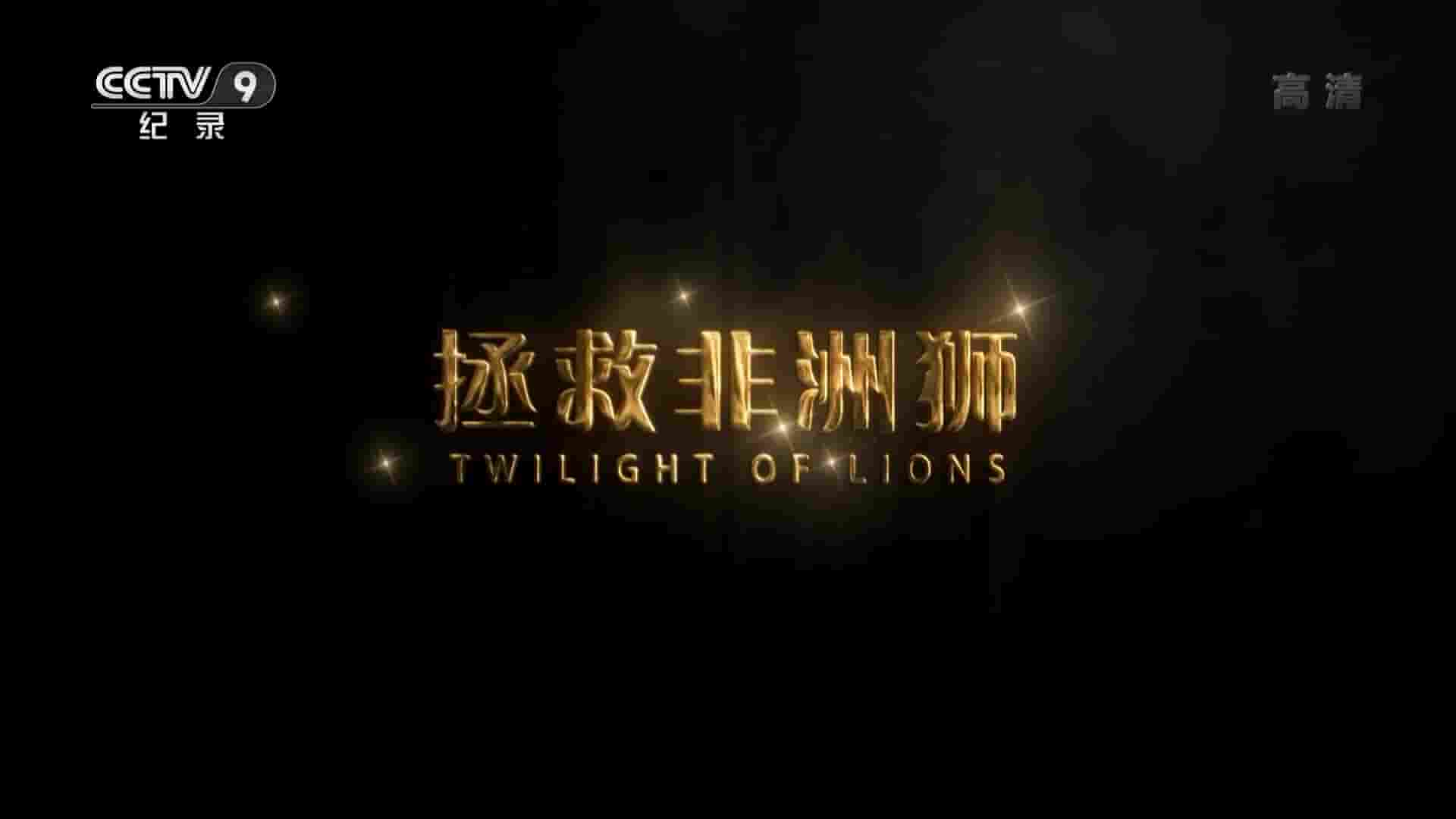 央视纪录片《拯救非洲狮 Twilight of Lions 2018》全1集 国语中字 1080P高清网盘