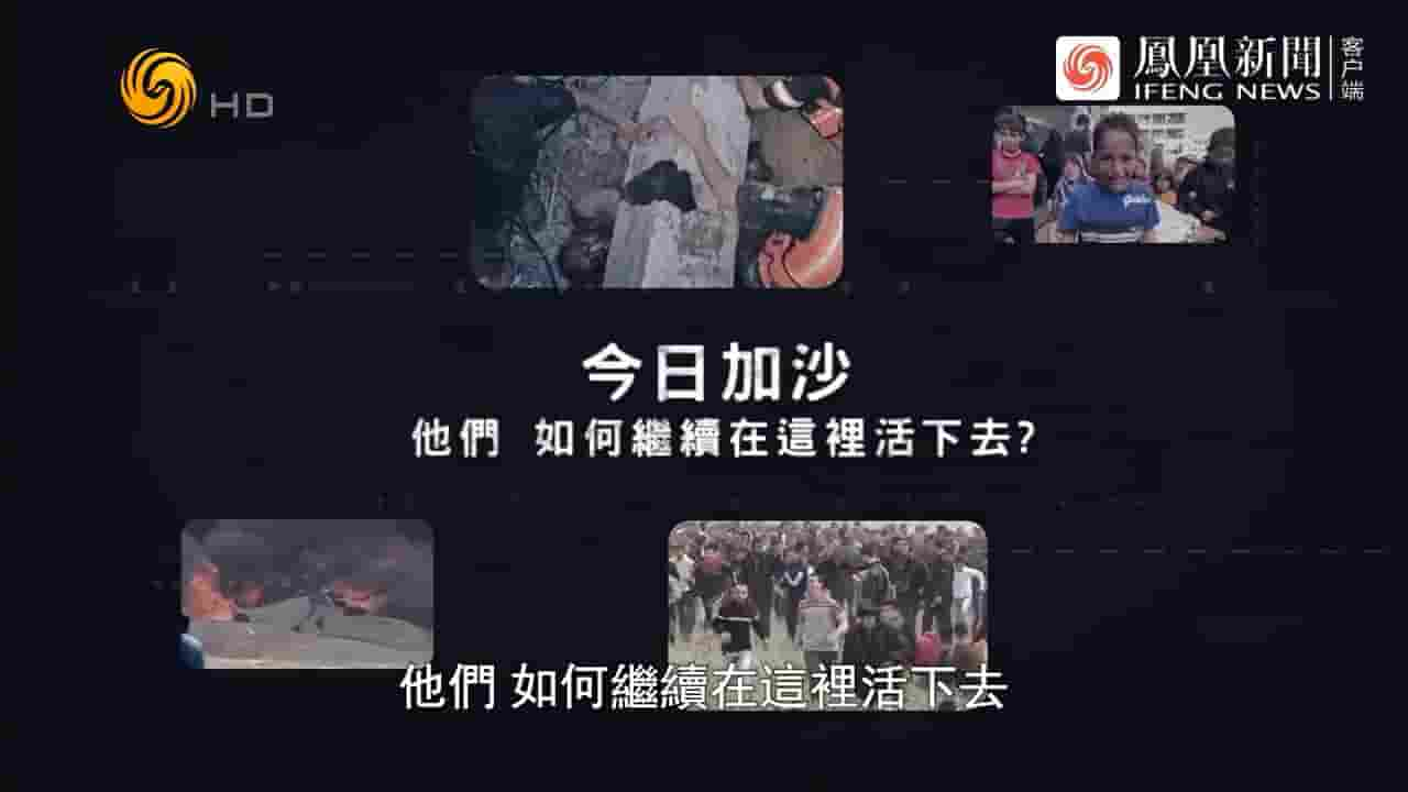 凤凰大视野《活在加沙 2023》全5集 国语中字 720P高清网盘