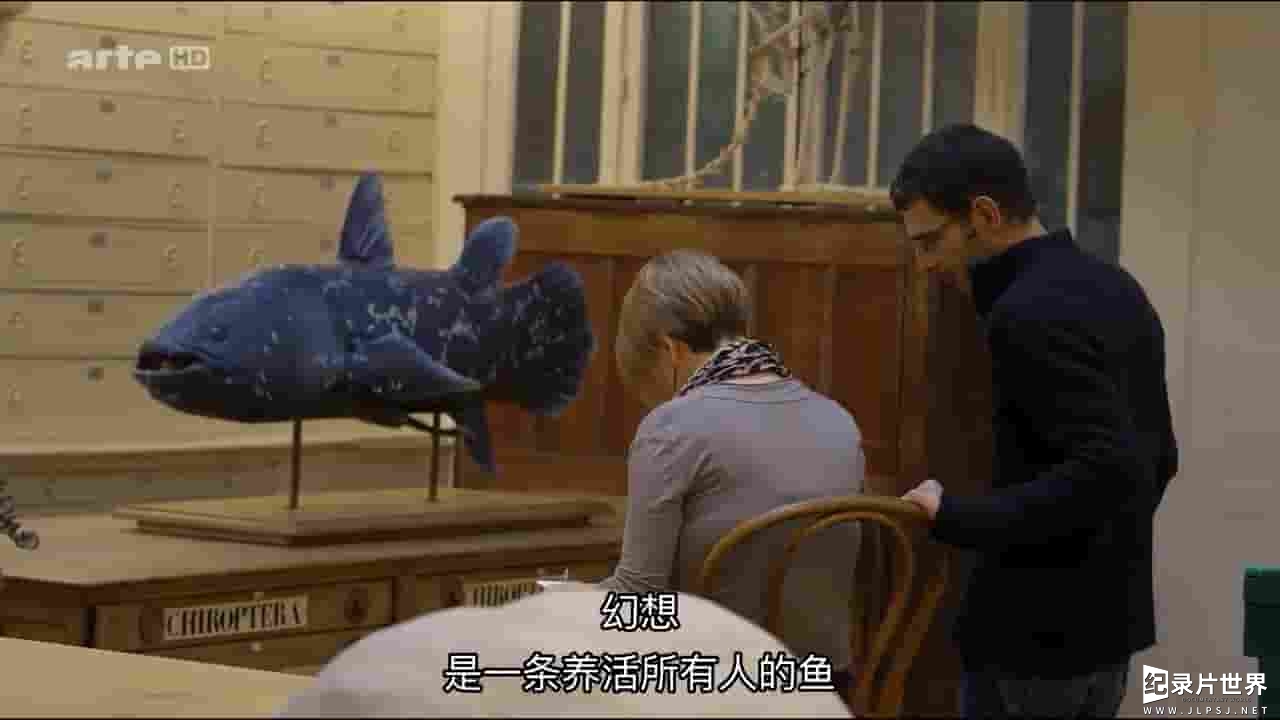 史密森尼频道《活化石腔棘鱼 Le coelacanthe plongée vers nos origines 2013》全1集