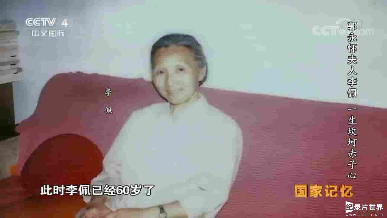 央视国家记忆系列《郭永怀夫人李佩 2019》全2集