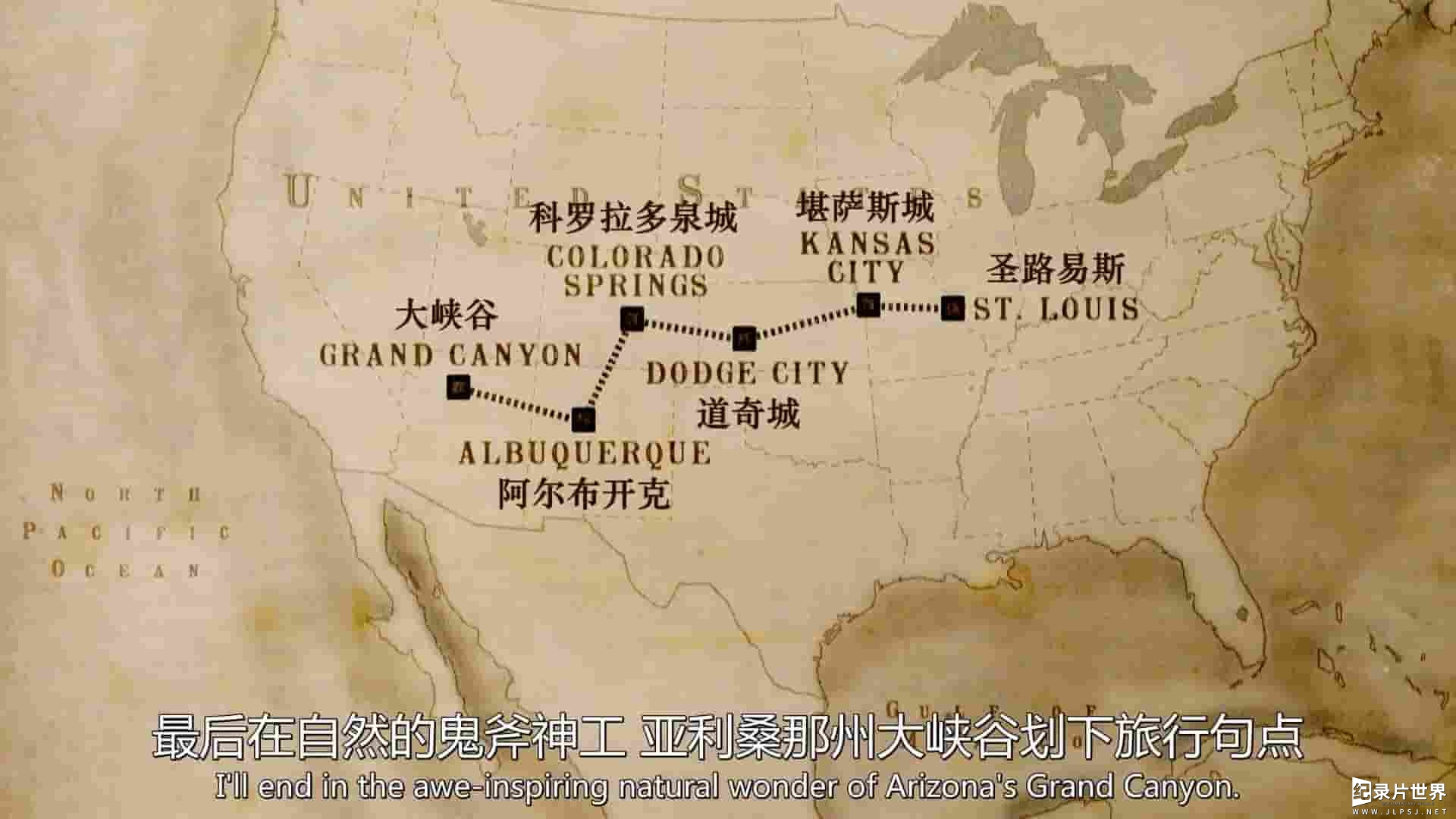 BBC纪录片《美国铁路之旅 Great American Railroad Journeys 2017》第2季全10集